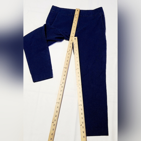 Ann Taylor Loft Marisa Ankle Pants Blue Size 2 - Picture 5 of 8